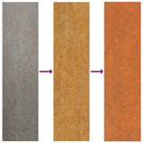 Pannelli per Tetti 36 pz Ruggine 100x44 cm in Acciaio Corten
