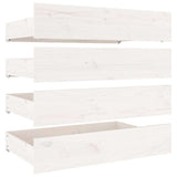 Giroletto con Cassetti Bianco 140x200 cm