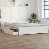 Giroletto con Cassetti Bianco 140x200 cm