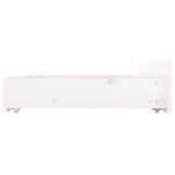 Giroletto con Cassetti Bianco 150x200 cm Super King