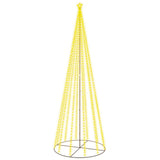 Albero di Natale a Cono Bianco Caldo 732 LED 160x500 cm