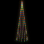 Albero di Natale con Puntale Colorato 1134 LED 800 cm