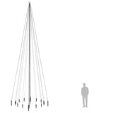 Albero di Natale con Puntale Blu 1134 LED 800 cm