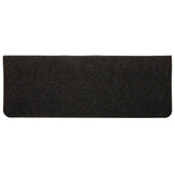 Tappetini Autoadesivi per Scale 15 pz 65x24,5x3,5 cm Nero