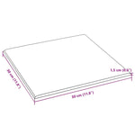 Pannelli Murali 12 pz Crema 30x30 cm Velluto 1,08 m