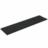 Pannelli Murali 12 pz Neri 60x15 cm Velluto 1,08 m
