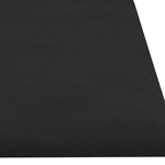 Pannelli Murali 12 pz Neri 60x15 cm Velluto 1,08 m