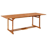 Set da Pranzo per Giardino 11 pz con Cuscini Grigio