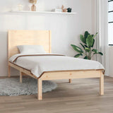 Giroletto senza Materasso 90x200 cm in Legno Massello di Pino