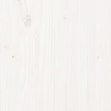 Giroletto senza Materasso Bianco 120x200 cm Legno Massello Pino