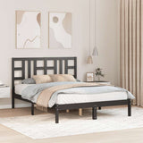 Giroletto Nero in Legno Massello 140x190 cm