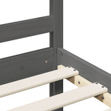 Giroletto Grigio in Legno Massello 200x200 cm