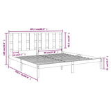 Giroletto ambra in Legno Massello di Pino 200x200 cm