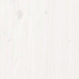 Giroletto Bianco in Legno Massello 90x190 cm Single