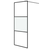 Parete Doccia Walk in 80x195 cm Vetro Semi Smerigliato ESG