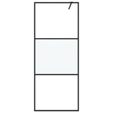 Parete Doccia Walk in 80x195 cm Vetro Semi Smerigliato ESG