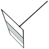 Parete Doccia Walk in 80x195 cm Vetro Semi Smerigliato ESG