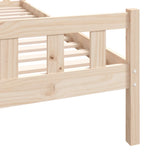 Giroletto in Legno Massello 90x190 cm Single