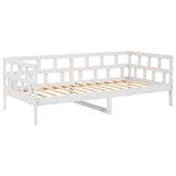 Dormeuse Bianca in Legno Massello di Pino 90x200 cm