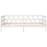 Dormeuse Bianca in Legno Massello di Pino 90x200 cm