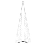 Albero di Natale a Cono Colorato 1400 LED 160x500 cm