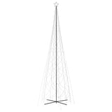 Albero di Natale a Cono Bianco Freddo 3000 LED 230x800 cm