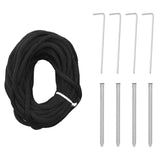 Albero di Natale a Cono Bianco Freddo 3000 LED 230x800 cm