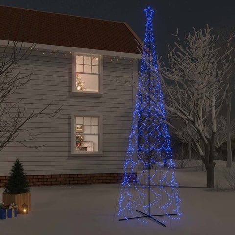 Albero di Natale a Cono Blu 3000 LED 230x800 cm