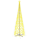 Albero di Natale a Cono Bianco Caldo 3000 LED 230x800 cm