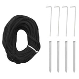 Albero di Natale a Cono Bianco Caldo 3000 LED 230x800 cm