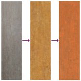 Letto Rialzato da Giardino Ruggine 160x80x77 cm Acciaio Corten