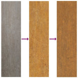 Letto Rialzato da Giardino 578x50x69 cm Acciaio Corten