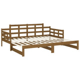 Dormeuse Estraibile Ambra Legno Massello di Pino 2x(90x190)cm
