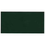 Pannelli Murali 12 pz Verde Scuro 60x30 cm in Velluto 2,16 m