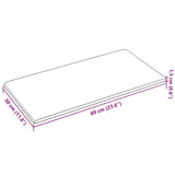 Pannelli Murali 12 pz Crema 60x30 cm Velluto 2,16 m