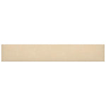 Pannelli Murali 12 pz Crema 90x15 cm Tessuto 1,62 m