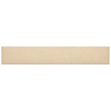 Pannelli Murali 12 pz Crema 90x15 cm Tessuto 1,62 m
