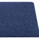 Pannelli Murali 12 pz Blu 90x15 cm Tessuto 1,62 m