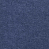 Pannelli Murali 12 pz Blu 90x15 cm Tessuto 1,62 m