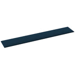 Pannelli Murali 12 pz Blu 90x15 cm Velluto 1,62 m
