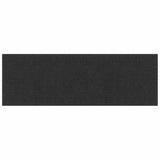 Pannelli Murali 12 pz Neri 90x30 cm in Tessuto 3,24 m