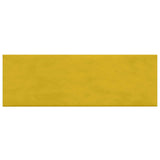 Testiera da Parete 12 pcs Giallo Velluto