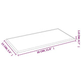 Pannelli Murali 12 pz Grigi 30x15 cm in Similpelle 0,54 m