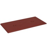 Pannelli Murali 12 pz Rosso Vino 30x15 cm in Similpelle 0,54 m