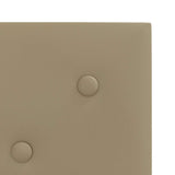 Pannelli Murali 12 pz Cappuccino 30x30 cm Similpelle 1,08 m