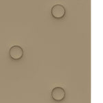 Pannelli Murali 12 pz Cappuccino 60x30 cm Similpelle 2,16 m
