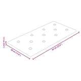 Pannelli Murali 12 pz Cappuccino 60x30 cm Similpelle 2,16 m