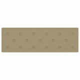 Pannelli Murali 12 pz Cappuccino 90x30 cm in Similpelle 3,24 m