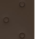 Pannelli Murali 12 pz Marroni 90x30 cm in Similpelle 3,24 m