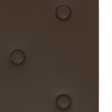 Pannelli Murali 12 pz Marroni 90x30 cm in Similpelle 3,24 m